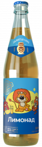 Напиток б/а сильногазированный "Лимонад" (Золотая сова) 0,5 ст/б