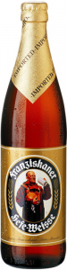 Пиво "Францисканер хефе вайсбир" 0,45л, ст/б, 5%