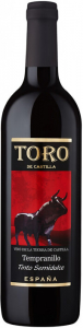 Торо де Кастилья Темпранильо сортовое кр.п/сл. вино 0,75 л. 12%