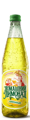 Напиток газированный "Домашний лимонад лимонный" (Бочкари) с/б  0,5 л.