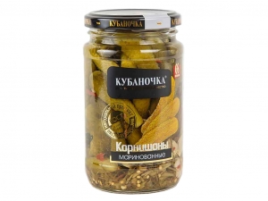 Корнишоны маринованные "Кубаночка" ст/б 680  гр. 