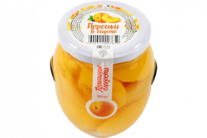 Персики "Домашние сладости", 530 гр