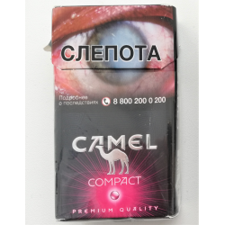 Табачный набор сигареты "Camel Compact Ruby" и спички