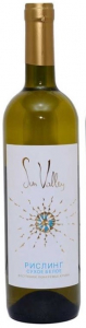 Вино "Рислинг" (Сан Вэллэй), сухое белое. 0,75л.-11-13%