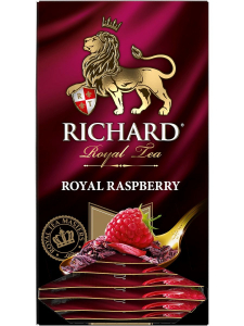 Чай "Richard" Royal Raspberry в пакетиках 25*1,5 гр.