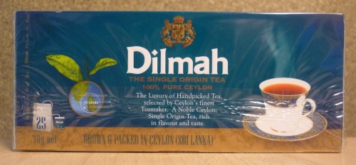 Чай "Dilmah" чёрный в пакетиках 25 Х 2 г