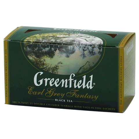 Чай "Greenfield" чёрный в пакетиках 25 х 2 г