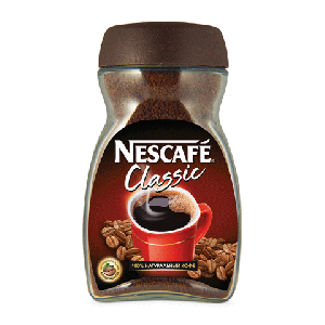 Кофе "Нескафе Классик" растворимый (стекл.б. 95 г)