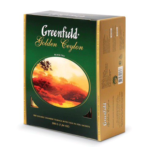 Чай "Greenfield" Классик Брекфаст чёрный в пакетиках 100шт*2гр.