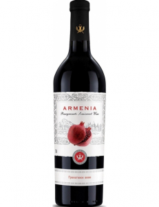 "Армения. Гранатовое полусладкое" виноградосодержащий напиток 0,75л-12%