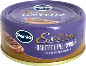 Паштет Печеночный со сливочным маслом "Perva Extra" 100 гр.