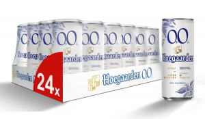 Пивной напиток безалкогольный "Hoegaarden" Хугарден пшеничное (ж/б 0,45 л)