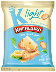 Сухарики "Кириешки Light" сливочный сыр 80 гр.