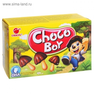 Печенье затяжное "Choco Boy" в ассортименте) 45 гр.