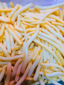 Сыр молочный спагетти "Сёмга" вес. 1 кг.