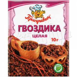 Приправыч "Гвоздика целая" 10г