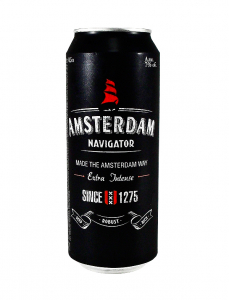 Пивной напиток "Амстердам Навигатор" 7% пастеризованный 0,5 л.,ж/б.