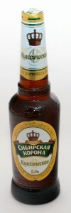 Пиво "Сибирская Корона" Классическое 5,0% (бут. 0,45 л)