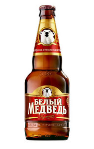 Пиво "Белый Медведь" Крепкое 8% (бут. 0,45 л)