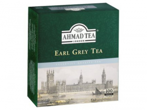 Чай "АХМАД" Earl Grey чёрный  в пакетиках 100 Х 2 г