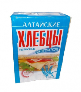 Алтайские хлебцы пшеничные 75 гр.