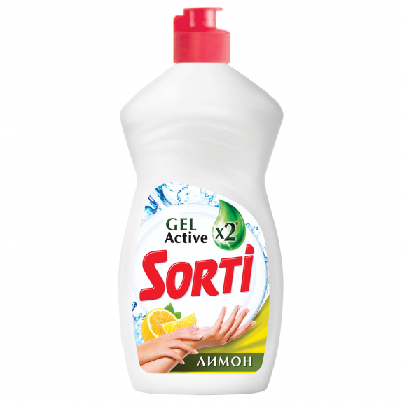 Жидкость для посуды "Sorti" в ассортименте 450мл
