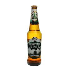Пиво "Сибирская Корона" Светлое (бут. 0,5 л)