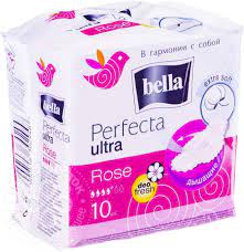 Прокладки "Белла" perfecta Ultra Deo Rosa exrta soft 10шт. 