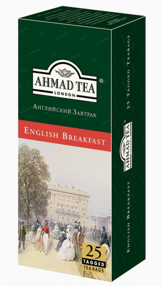 Чай "Ахмад" Английский завтрак (пак 25*2г)