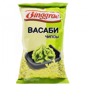Чипсы "Binggrae" со вкусом Васаби 40 г (Бингрэ)