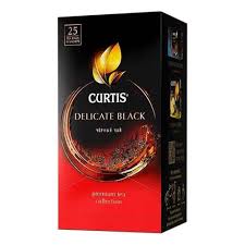 Чай "Curtis" Деликате Блек черный 25*2г.