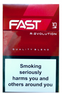 Табачный набор сигареты с фильтром "Фаст" (Fast) и спички