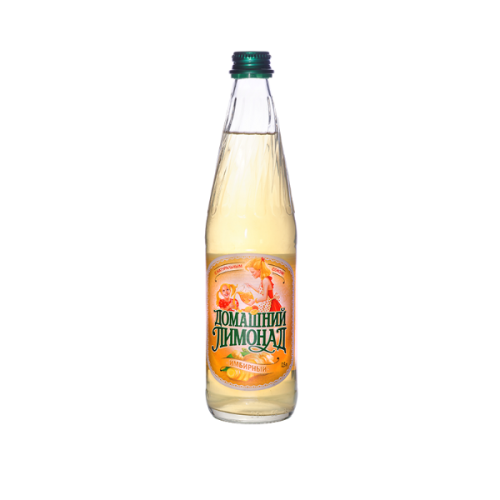 Напиток газированный "Домашний лимонад имбирный" (Бочкари) с/б  0,5 л.