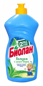 Жидкость для мытья посуды "Биолан" 800 мл.