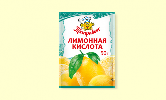 Лимонная кислота "Приправыч" 50г