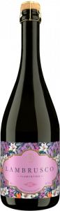 Вино игристое "Ламбруско Фламентино Розе" сладкое 0.75л. 8%