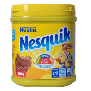 Какао быстрорастворимый "Nesquik" (Несквик) банка  420 гр.