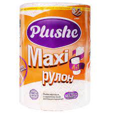 Бумажные полотенца "Plushe Maxi " 40 м./2 сл.1 шт.