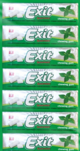 Жевательная резинка "Exit" без сахара в ассортименте 13,5 гр.