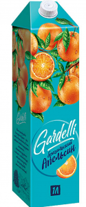 Нектар бразильский апельсин Gardelli 1л.