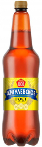Пиво "Жигулёвское оригинальное высшая проба" светлое 1,2 л., пэт. 