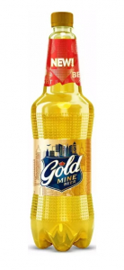 Пиво "Gold Mine beer" (Голд Майн Бир)4,6% 1,15 л.,Пэт.