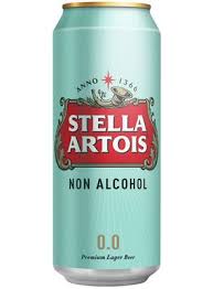 Пиво "Stella Artois" Стелла Артуа, безалкогольное (ж/б. 0,45 л)