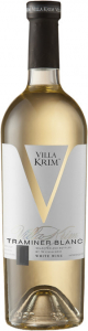 Вино Траминер Блан  полусладкое белое "Villa Krim" 12% 0,75л.