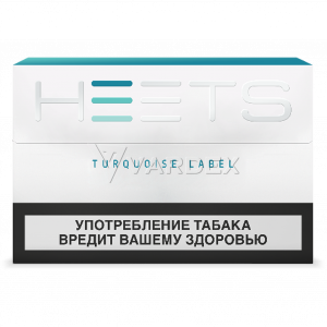 Нагреваемые табачные палочки (стики) «HEETS Turquoise Label» (Бирюзовый)
