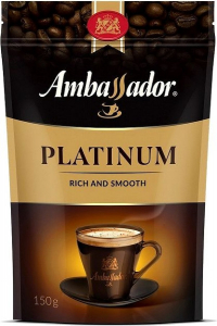 Кофе "Ambassador" "Platinum" (Амбассадор) м/у 150г