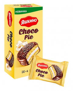 Печенье"Choco Pie"Яшкино 6 шт, 180 гр